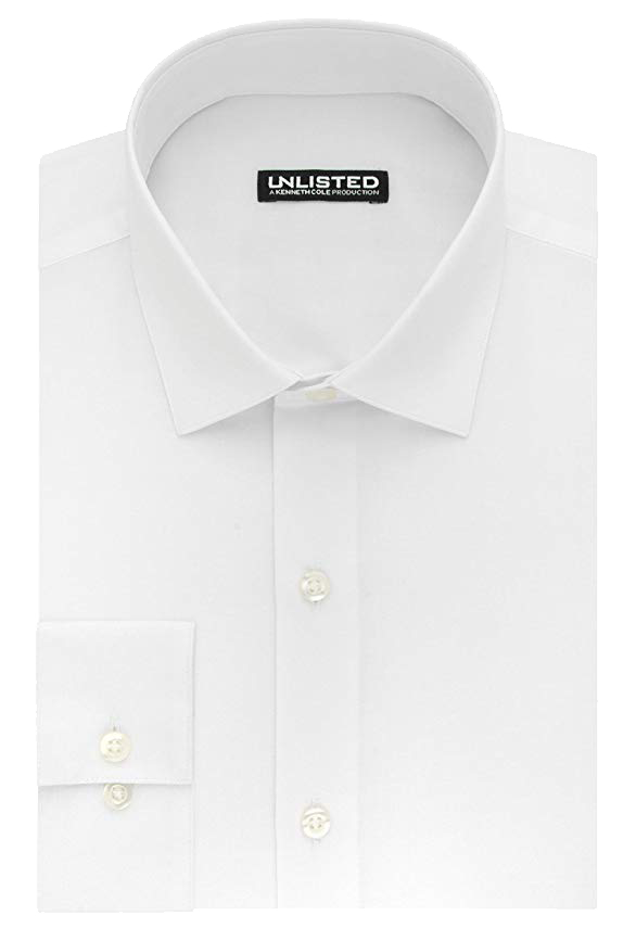 Kenneth Cole slim fit shirt in white color