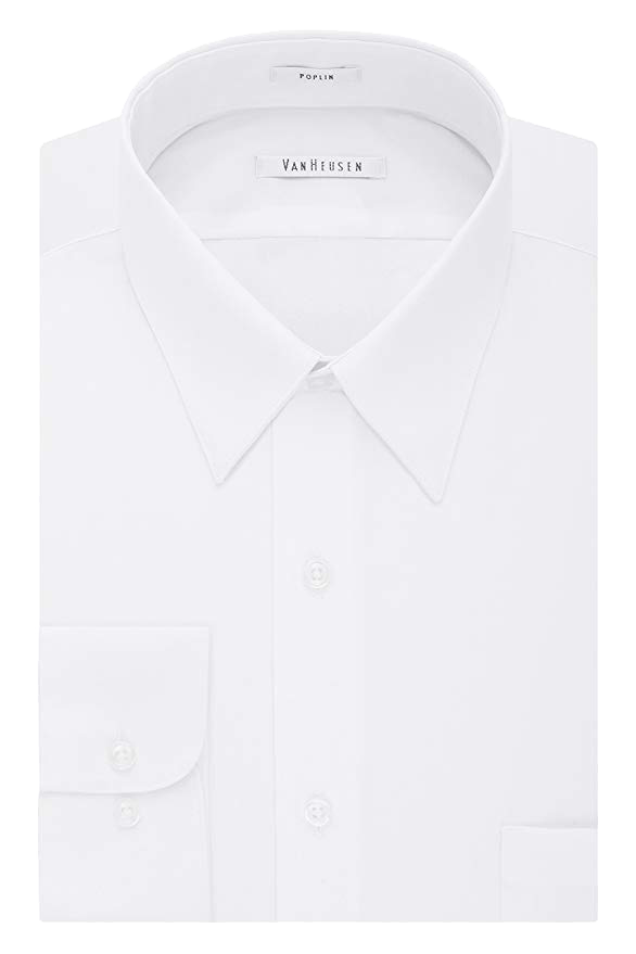 Van Hausen regular fit white shirt