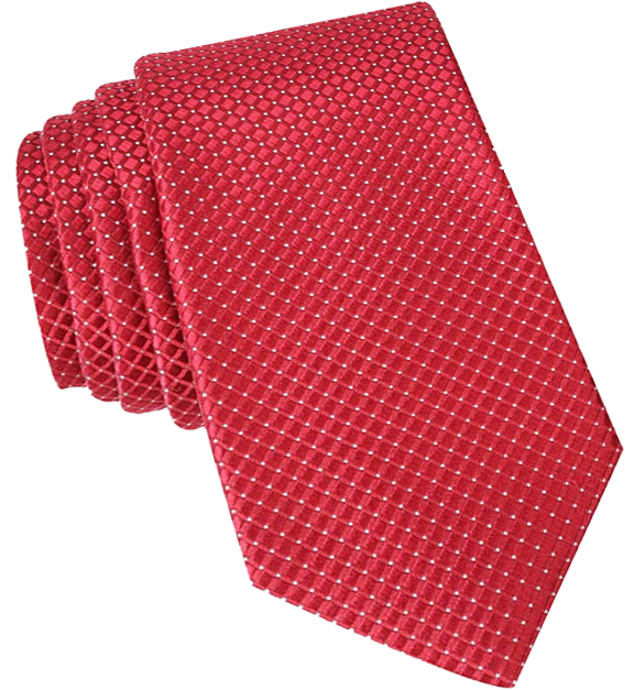 Dotted tie red color with white dots by Nautica
