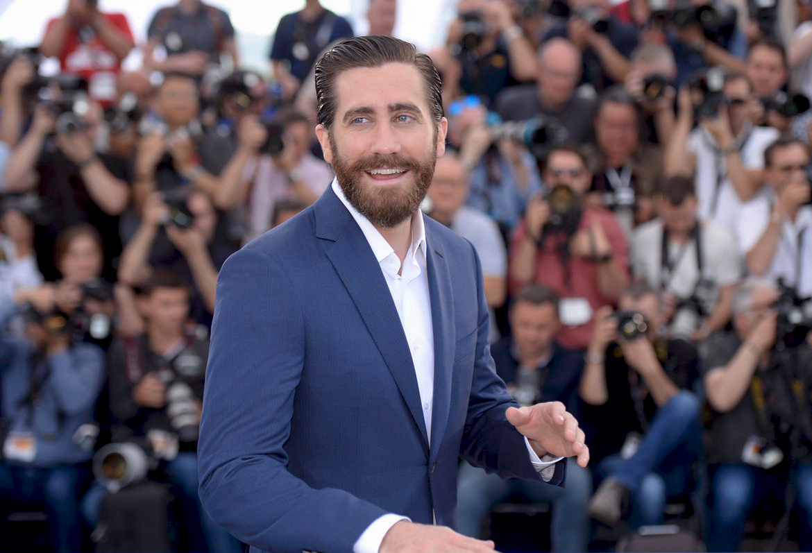 Jake Gyllenhaal wears a Brioni suit