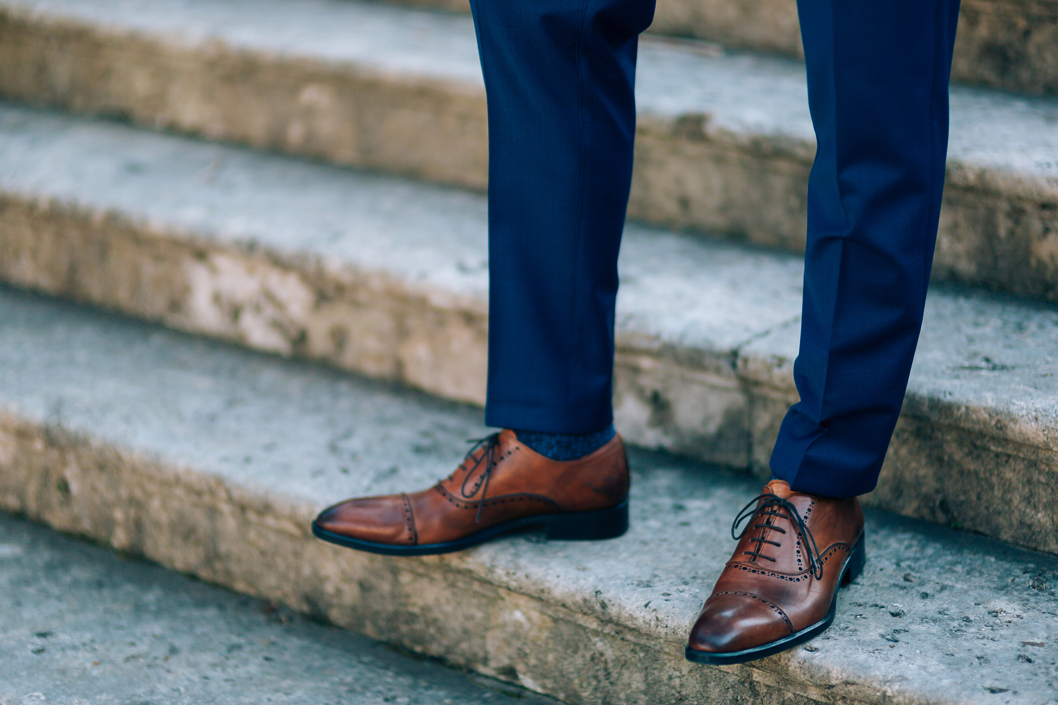 match your shoes to your suit