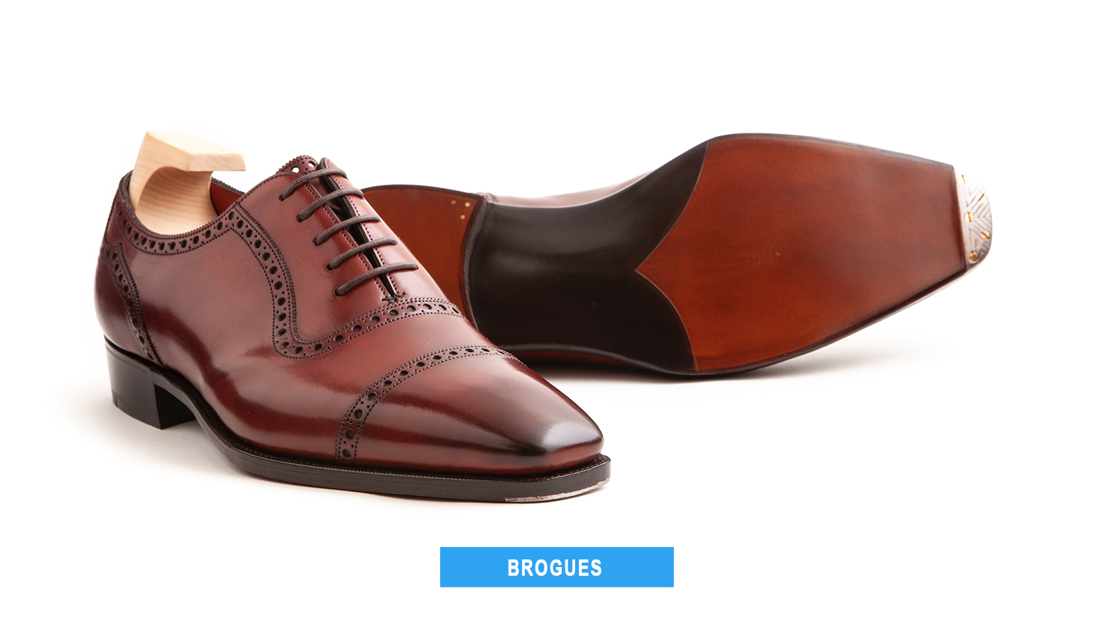 burgundy brogues dress shoe style