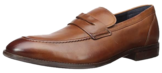light-brown loafers by Cole Haan