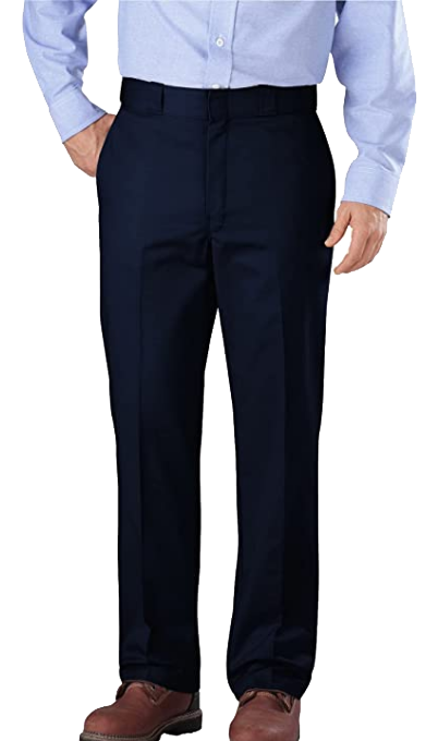 classic fit navy dress pants by Dickies