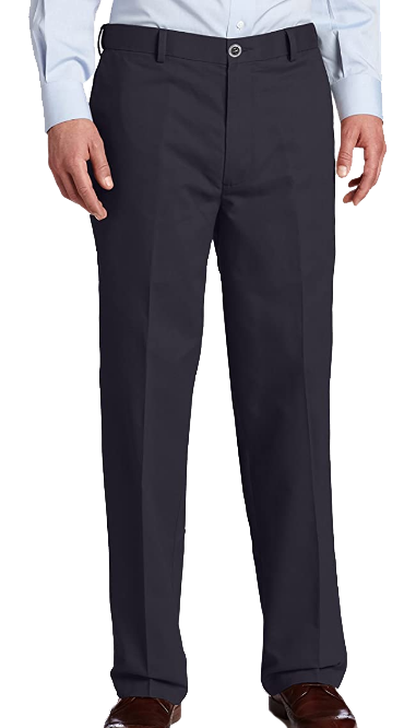 classic fit navy dress pants by Dockers
