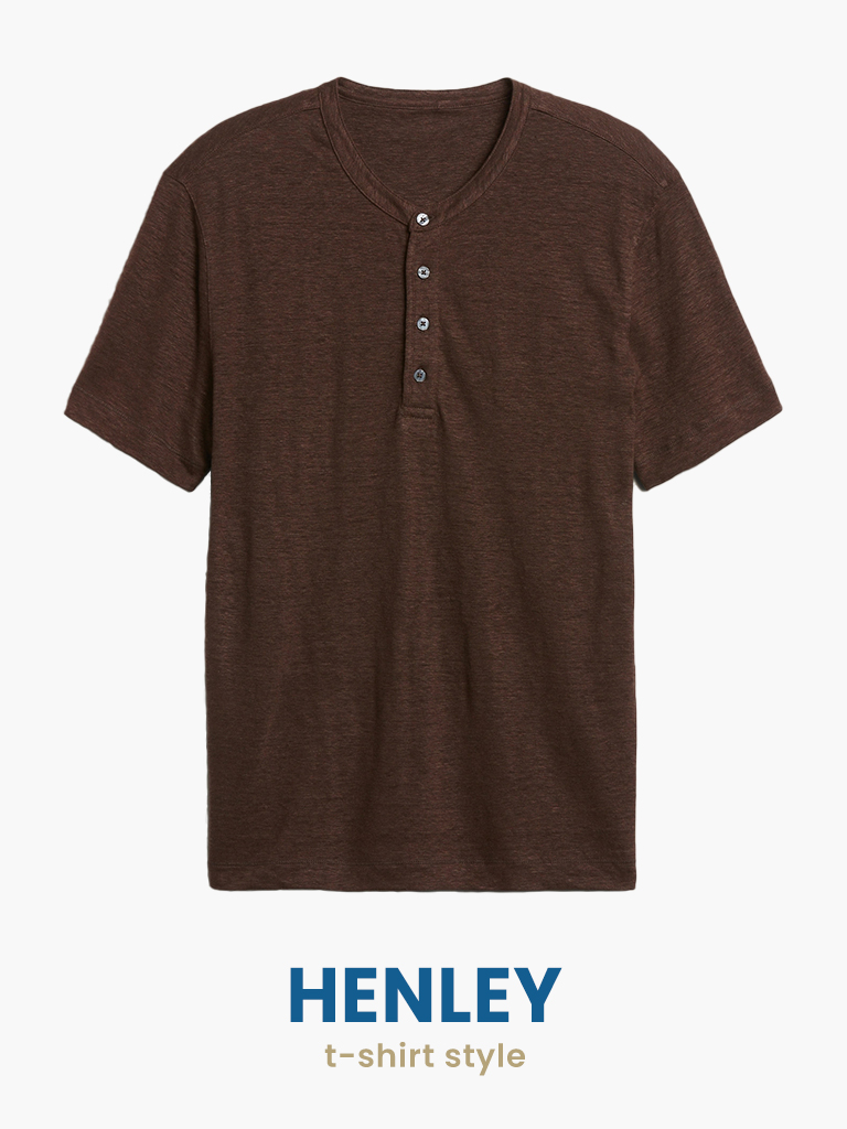 Henley T-shirt style
