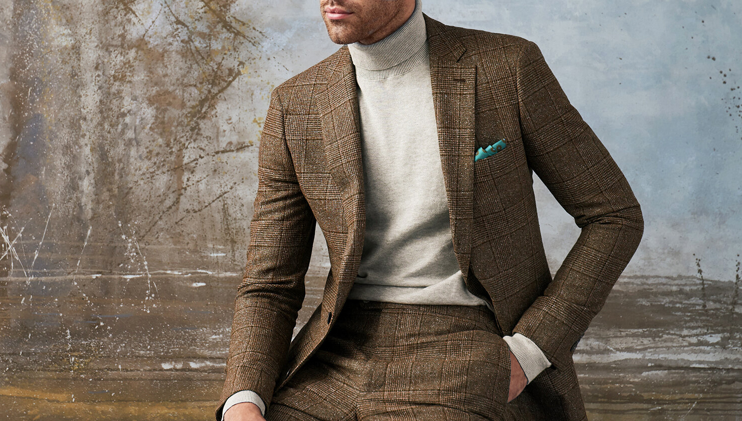 how to wear tweed suit cover
