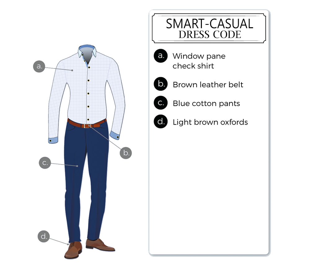 smart-casual interview attire for men